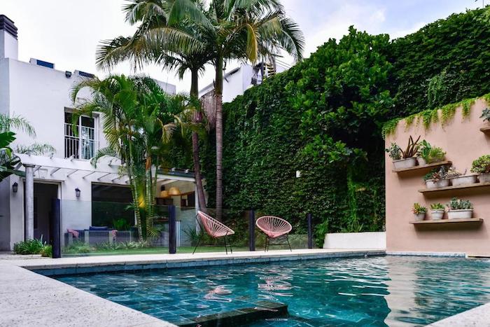 photo of the pool area at Casa Caravan, Argentina