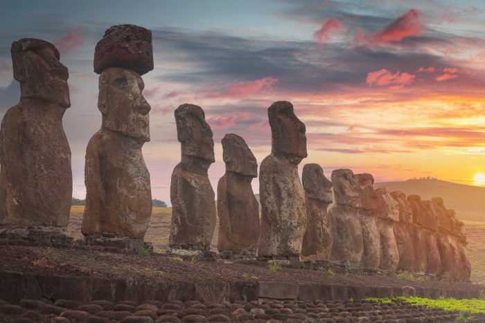 Eater island Moai