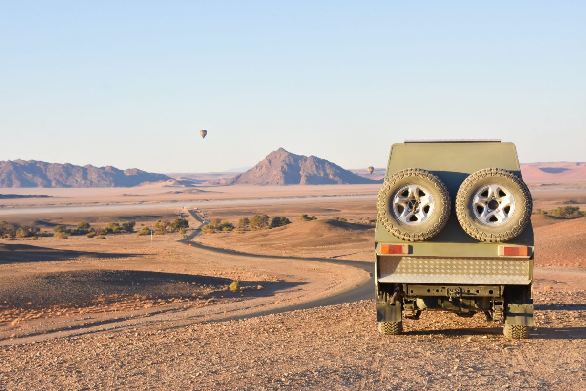 Photo of the Namib desert