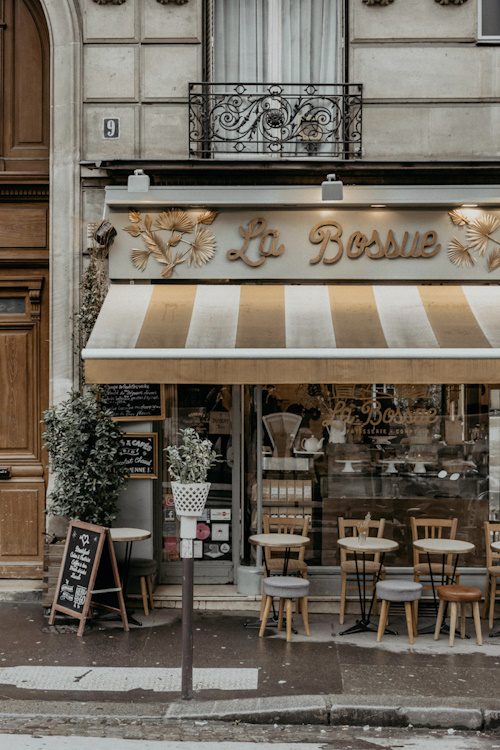 Paris shopfront 