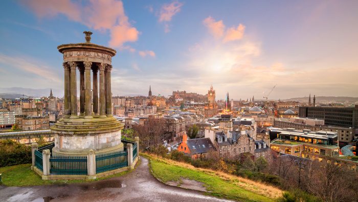 view from Calton Hill